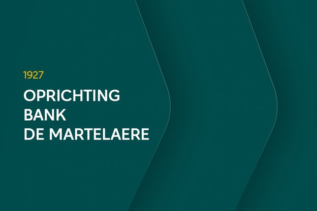 1927: Oprichting van de effectenmakelaar De Maertelaere