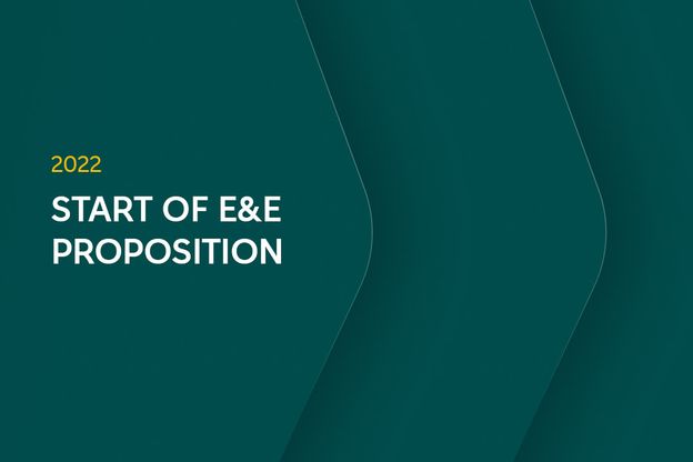 2022: Lancement de la proposition E&E spécifique aux entrepreneurs