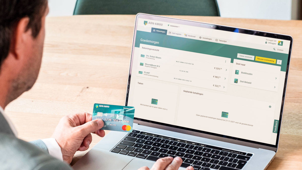 Request access Internet Banking Business - ABN AMRO