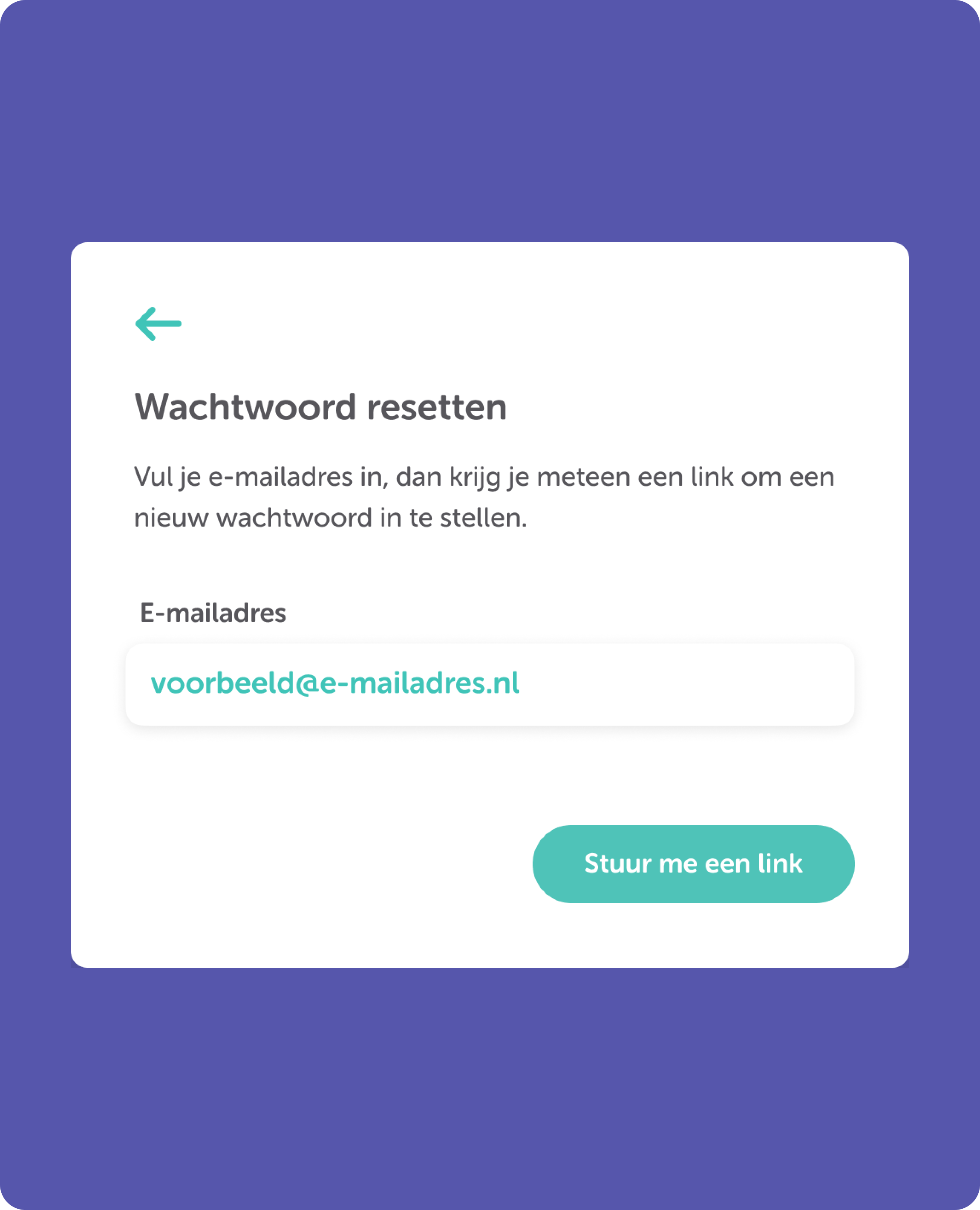 Wachtwoord vergeten